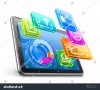 -pc-with-application-icons-and-pie-chart-isolated-on-white-background-110377394.jpg